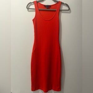 Tommy Ribbed Midi Dress - French Connection